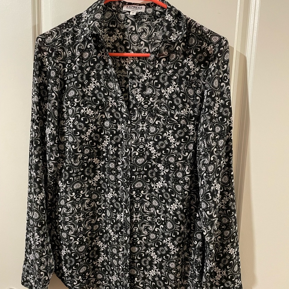 Express button up Blouse